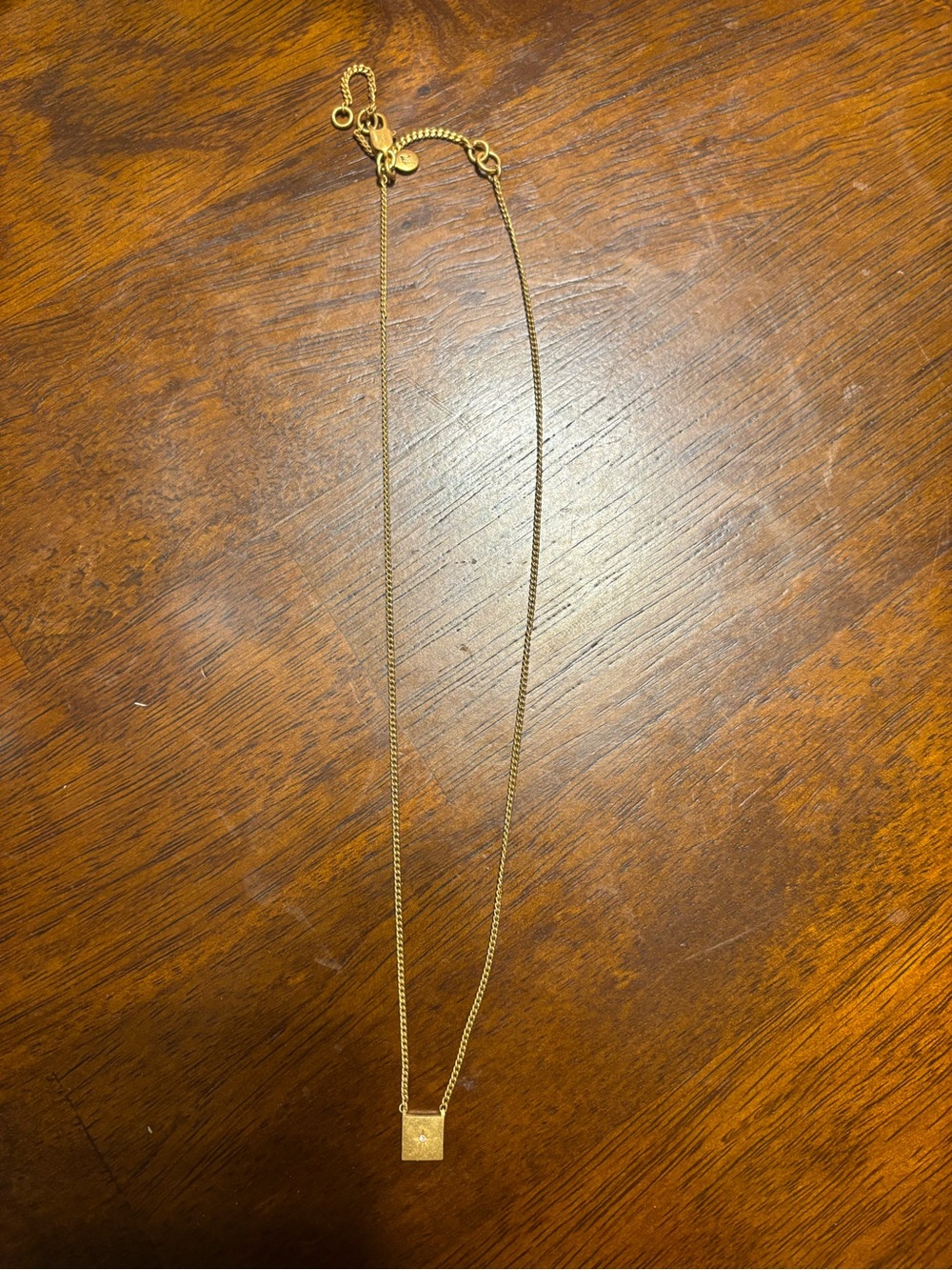 Madewell gold necklace